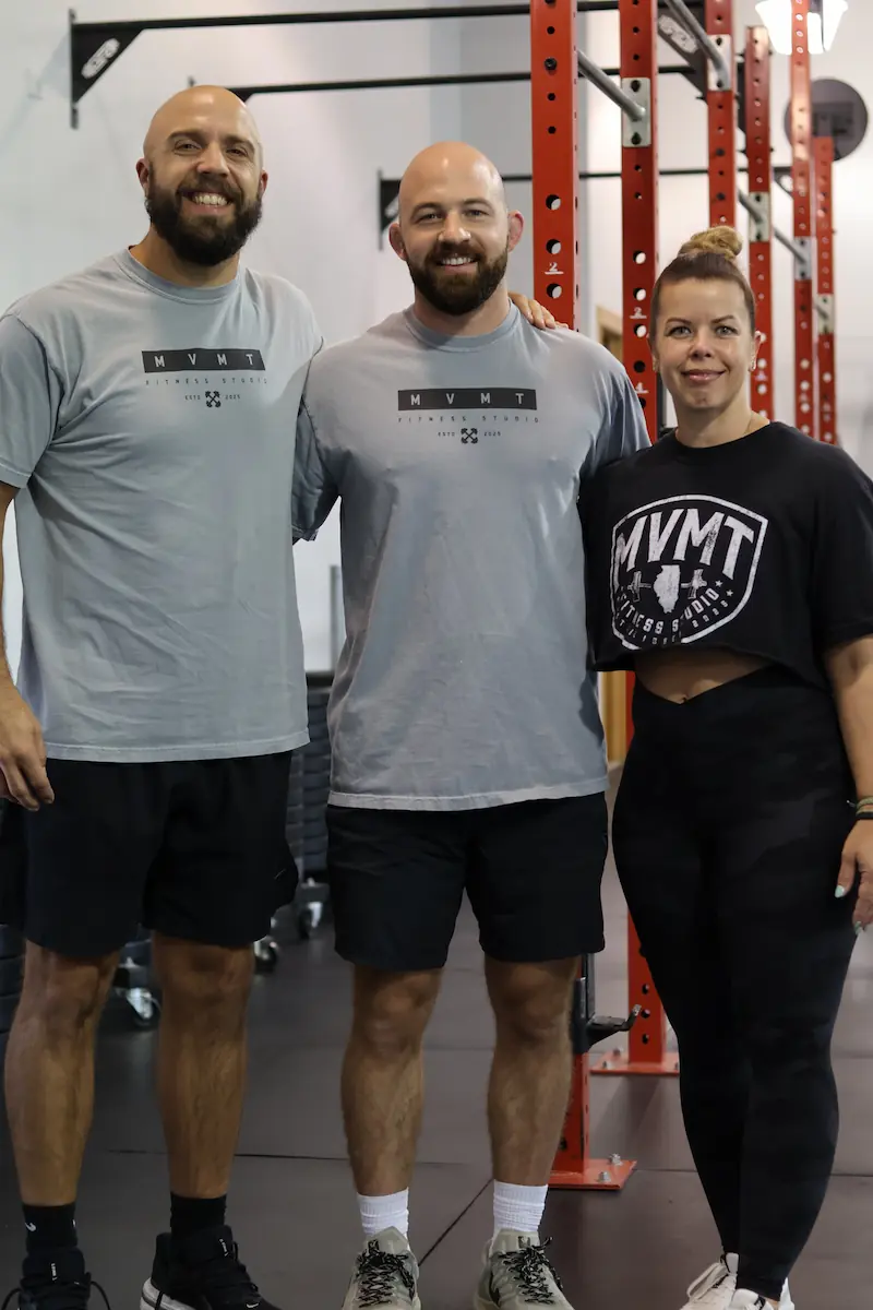 Coaches Connor, Marijke, and Ryan